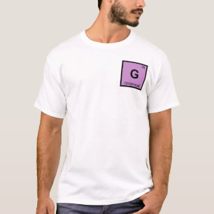 G - グロックンシュピール 音楽 化学 周期表 Tシャツ