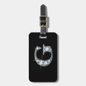 G "ダイヤモンド"きらきら光るラゲッジタグ ラゲッジタグ (正面縦)
