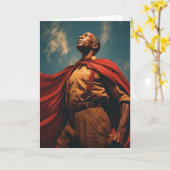 (G)ヒーローパパ カード (黄色い花)