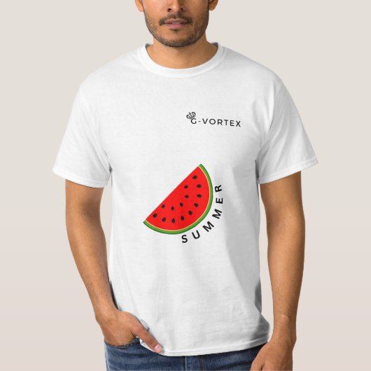G – ボルテックス、サマースイカTシャツ Tシャツ (正面)