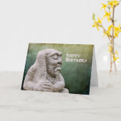 G.年を取る誕生日カードを手に入れる カード (黄色い花)