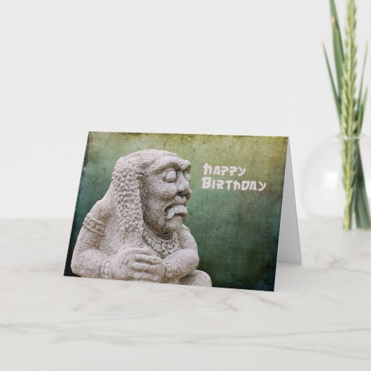 G.年を取る誕生日カードを手に入れる カード (正面)