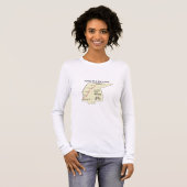 G.自転車に乗る女性のシャツ Tシャツ (正面フル)