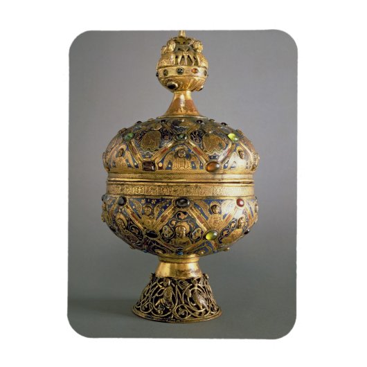 G. AlpaisによってAbbのためにLimogesで作られたCiborium マグネット (縦)