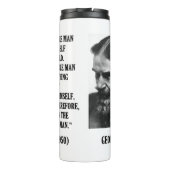 G.B.ショーの進歩は理不尽な人間に依存する タンブラー (裏面)