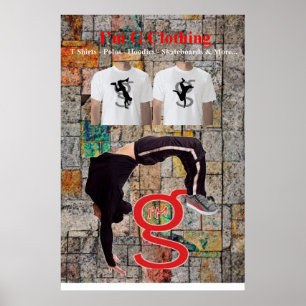 G Clothingのブレックダンスポスター ポスター