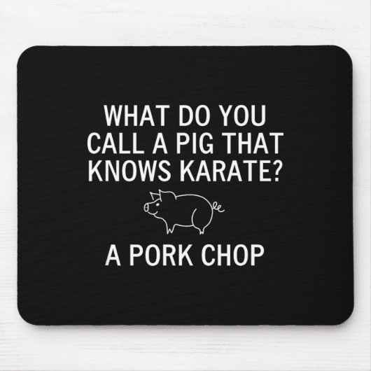 G, Corny Joke, Funny, Sarcastic, Family  マウスパッド (正面)