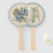 G Creation Officeの花 ハンドファン (正面&裏面)