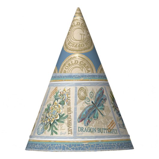 G Creation Officeの花 パーティーハット (正面)