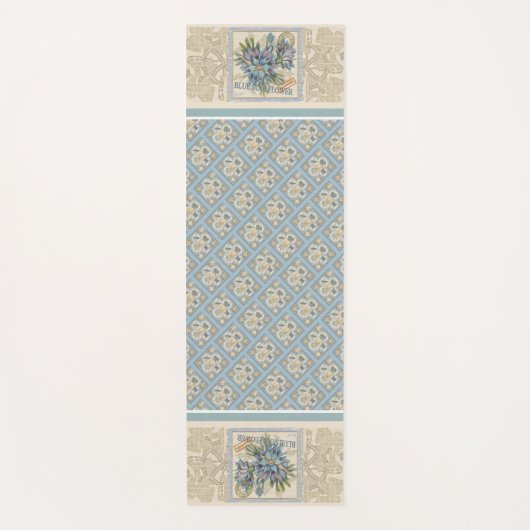 G Creation Officeの花 ヨガマット (正面)