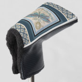 G Creation Officeトンボ ゴルフヘッドカバー (3/4 正面)