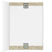 G Creation Officeバタフライ空白のカード (内側 (右))