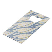 G Creation Office青い花 クレジットカード栓抜き (裏面アングル)