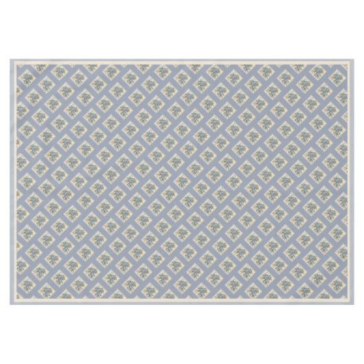 G Creation Office青い花 テーブルクロス (正面(横))