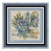 G Creation Office青い花 ポスター (正面)