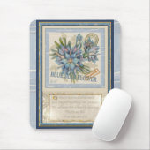 G Creation Office青い花 マウスパッド (マウス)