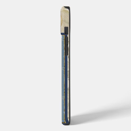 G Creation Office青い花 Case-Mate iPhoneケース (裏面 / 左)