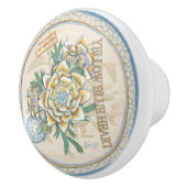 G Creation Office黄色い花セラミックノブ セラミックノブ (右)