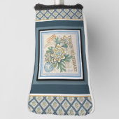 G Creation Office黄色い花 ゴルフヘッドカバー (回転90)