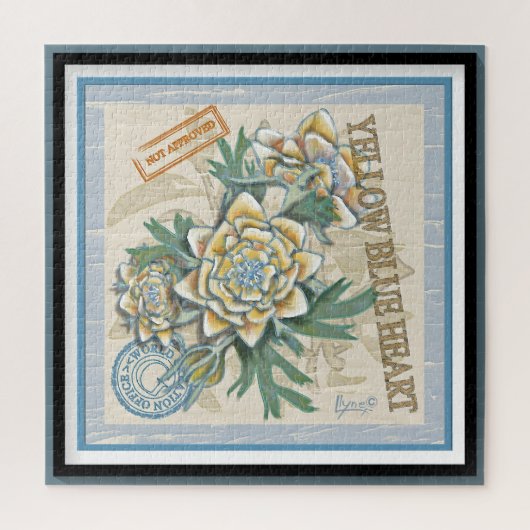 G Creation Office黄色い花 ジグソーパズル (縦)