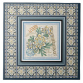 G Creation Office黄色い花 タイル (正面)