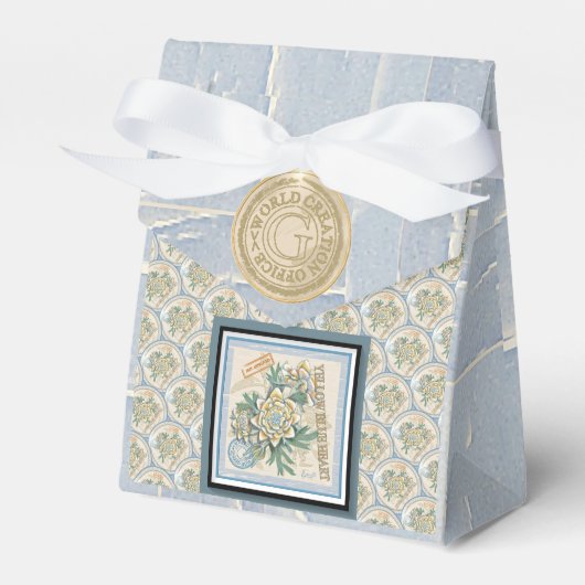 G Creation Office黄色い花 フェイバーボックス (正面サイド)