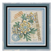 G Creation Office黄色い花 ポスター (正面)