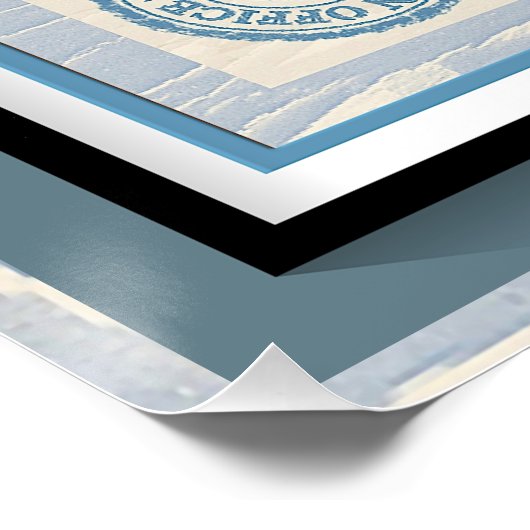 G Creation Office黄色い花 ポスター (コーナー)