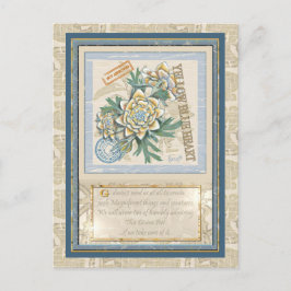 G Creation Office黄色い花 ポストカード