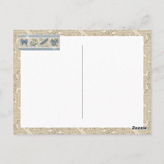 G Creation Office黄色い花 ポストカード (裏面)