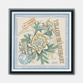 G Creation Office黄色い花 マグネット (正面)