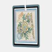 G Creation Office黄色い花 メタルオーナメント (正面左)