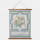 G Creation Office黄色い花 吊り下げ型タペストリー (正面)