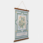 G Creation Office黄色い花 吊り下げ型タペストリー (傾斜あり)