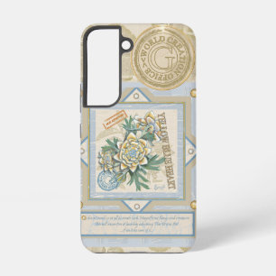 G Creation Office黄色い花 Samsung Galaxy S22ケース