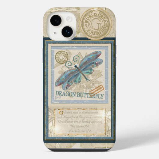 G Creation Office トンボ iPhoneケース (裏面)