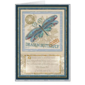 G Creation Office Dragonfly誕生日カード (正面)