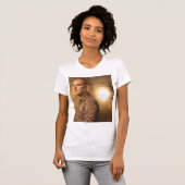 G.D. 透明な(2)レディースタンク Tシャツ (正面フル)