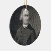 G.F. Storm (fl.c.1834)著a刻まれるサミュエル・アダムズ セラミックオーナメント (右)