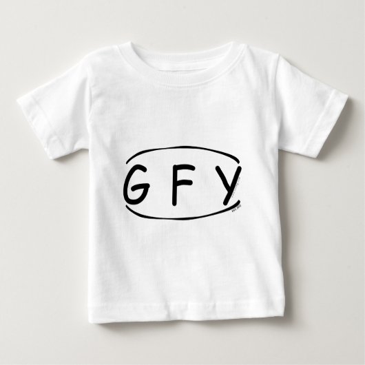 G F Y ベビーTシャツ (正面)