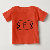 G F Y ベビーTシャツ (正面)