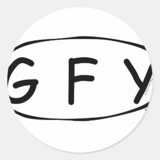 G F Y ラウンドシール