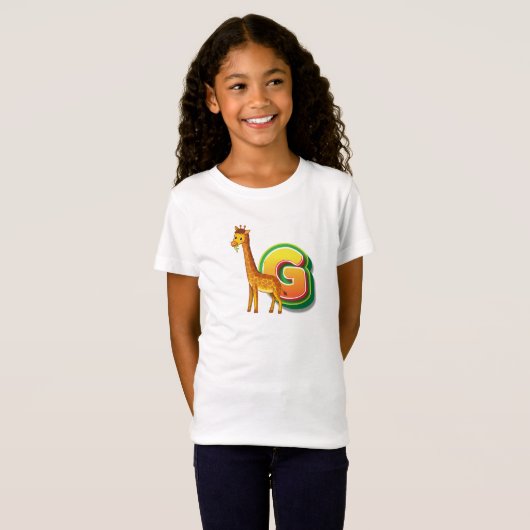 G for Giraffe Tシャツ (正面フル)
