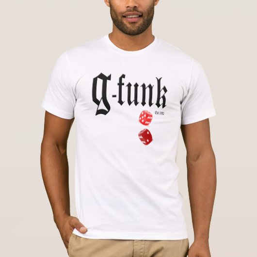 G-Funk サイコロ Tシャツ (正面)