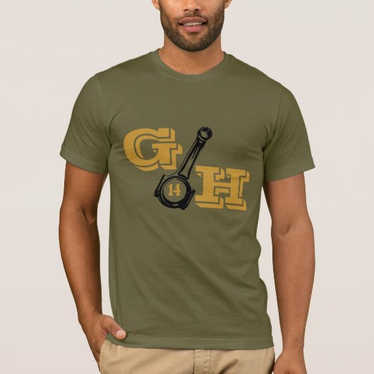 G&H 14の前部か背部 Tシャツ (正面)