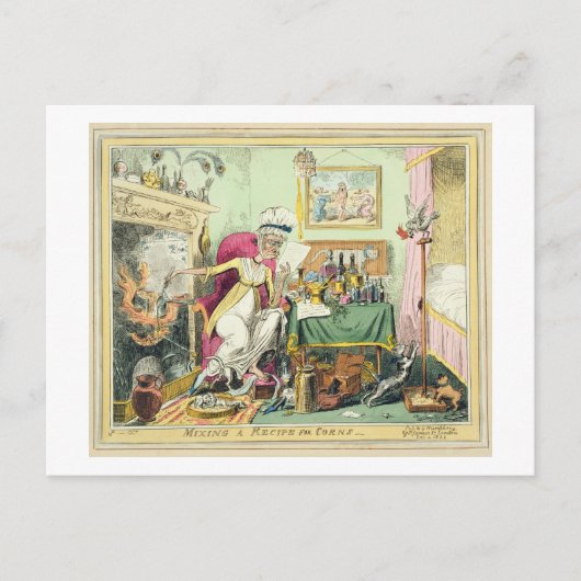 G. Humphreが出版するCornsのためのレシピの混合 ポストカード (正面)