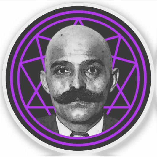 G.I. Gurdjieff The Magus (purple) シール (正面)