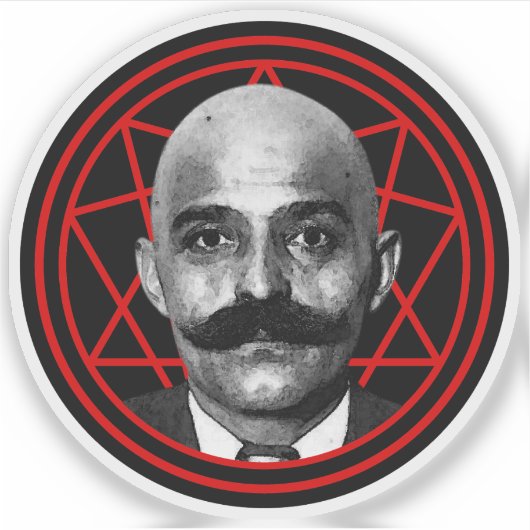 G.I. Gurdjieff The Magus (red) シール (正面)