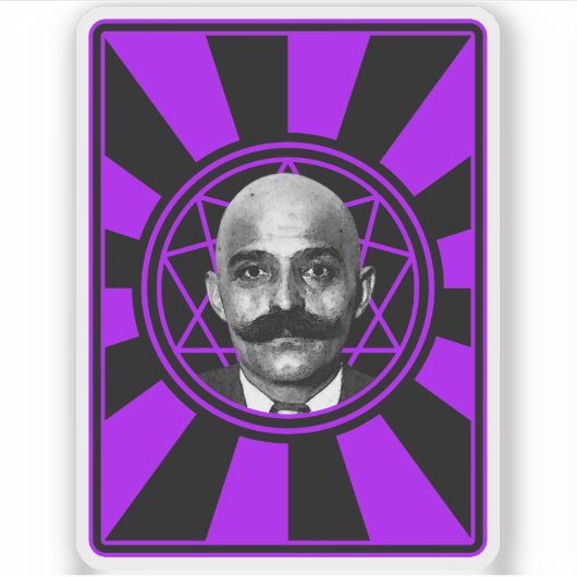 G.I. Gurdjieff The Magus - v2 (purple) シール (正面)