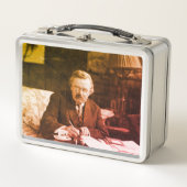 G.K.チェスタートン仕事場 メタルランチボックス (正面)